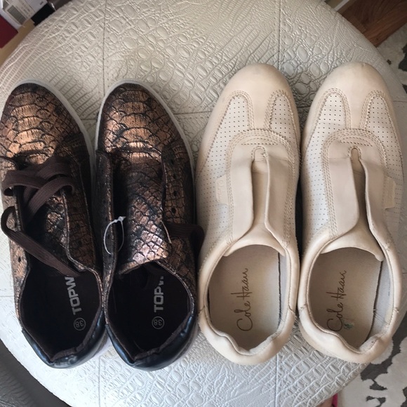 Towa Shoes - Two pair of shoes size 8, one new, second used